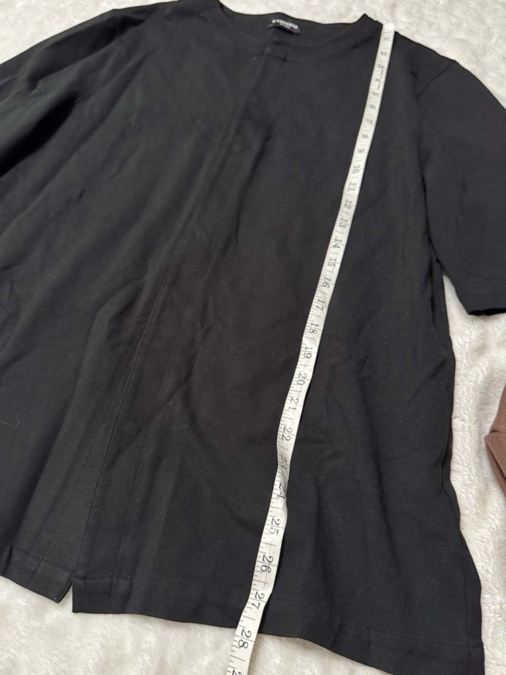 TOM WOOD Oslo Norway Black Button Tee - Picture 6 of 9
